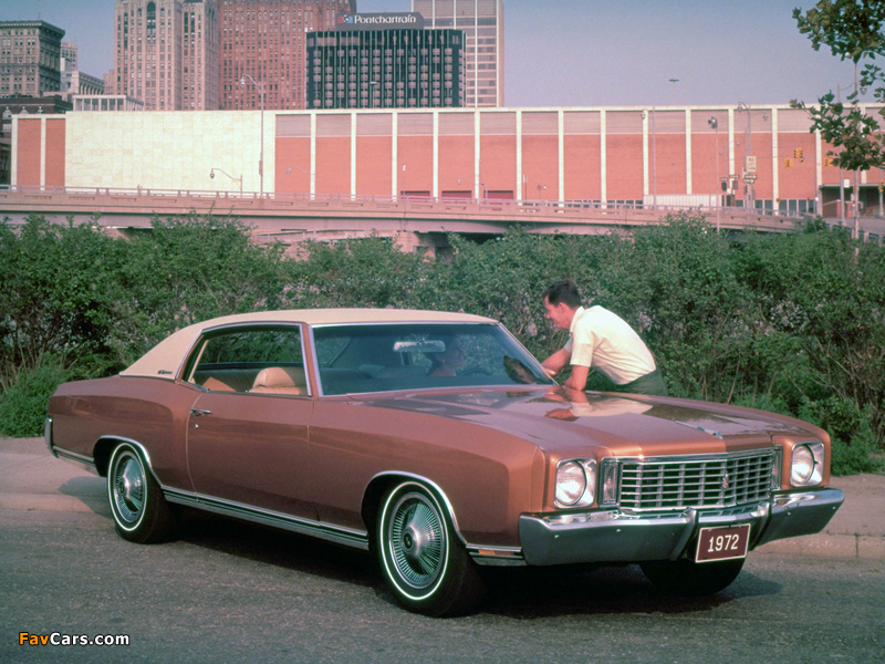 Chevrolet Monte Carlo 1972 photos (800 x 600)