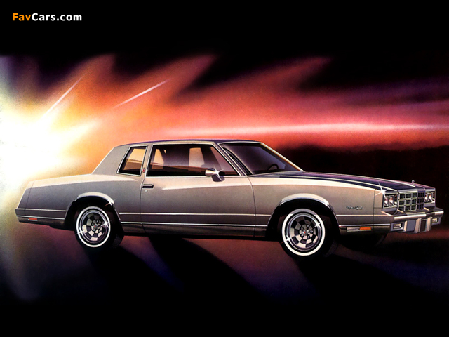Chevrolet Monte Carlo 1981–85 wallpapers (640 x 480)
