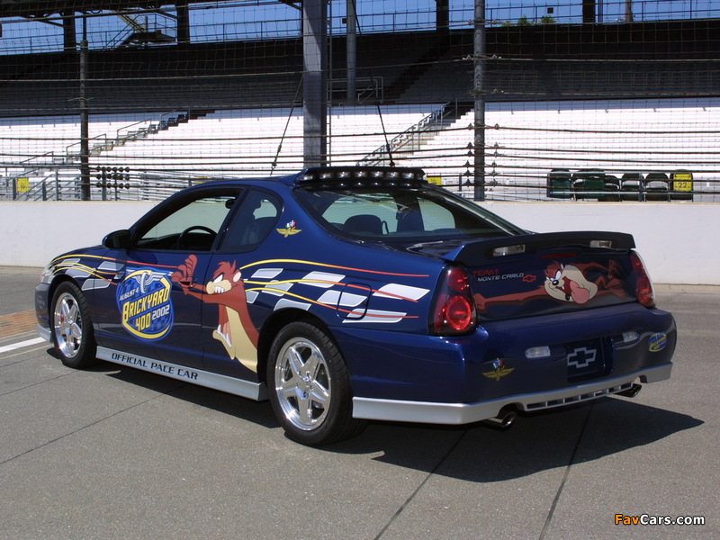 Chevrolet Monte Carlo Brickyard 400 Pace Car 2002 images (800 x 600)