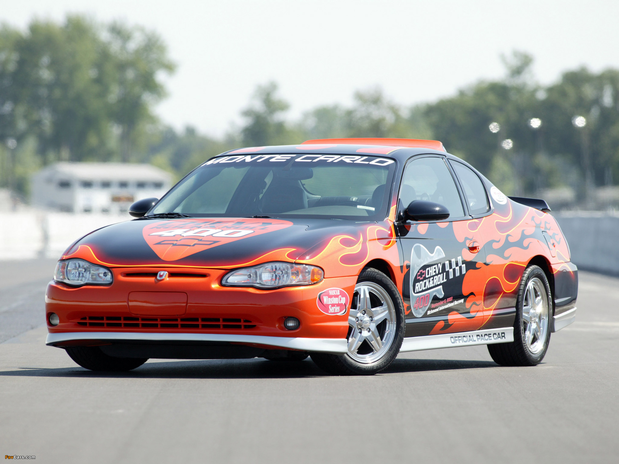 Chevrolet Monte Carlo Rock&Roll 400 Pace Car 2003 wallpapers (2048 x 1536)