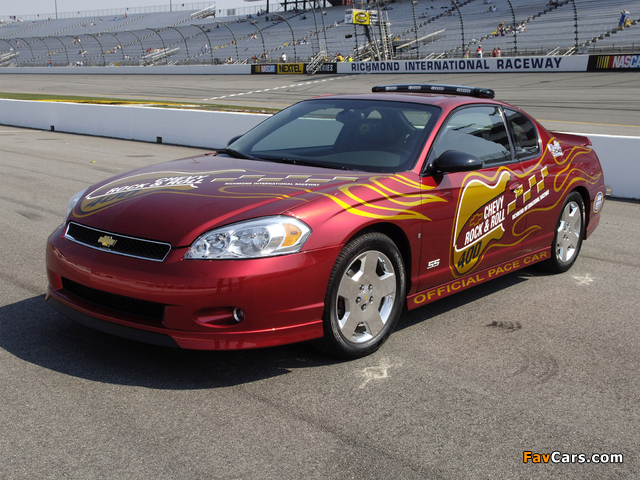 Chevrolet Monte Carlo NASCAR Nextel Pace Car 2006 pictures (640 x 480)