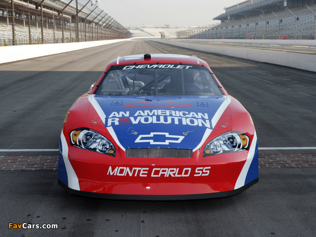 Chevrolet Monte Carlo SS NASCAR Nextel Cup Series Race Car 2006–07 wallpapers (640 x 480)