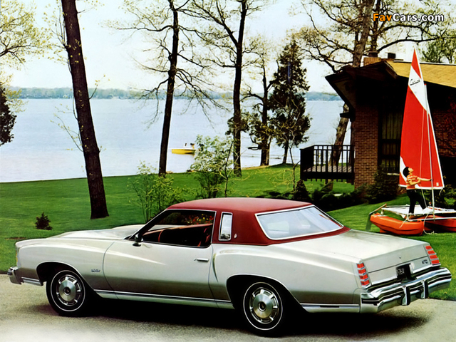 Chevrolet Monte Carlo Coupe 1975 pictures (640 x 480)