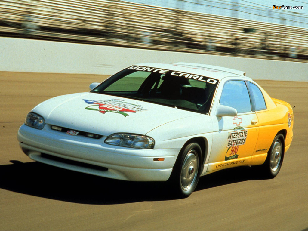 Chevrolet Monte Carlo NASCAR Pace Car 1997 wallpapers (1024 x 768)