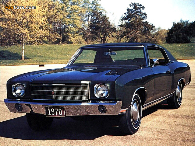 Images of Chevrolet Monte Carlo (138-57) 1970 (640 x 480)