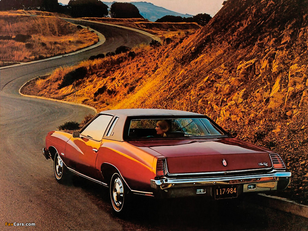 Photos of Chevrolet Monte Carlo Coupe 1973 (1024 x 768)