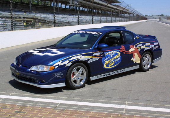Pictures of Chevrolet Monte Carlo Brickyard 400 Pace Car 2002