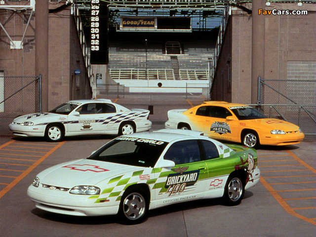 Pictures of Chevrolet Monte Carlo Brickyard 400 Pace Car 1997 (640 x 480)