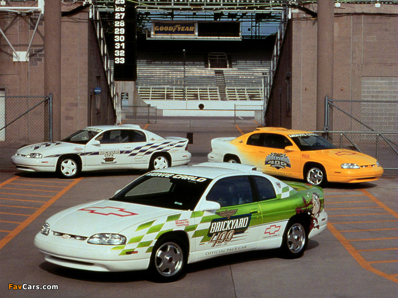 Pictures of Chevrolet Monte Carlo Brickyard 400 Pace Car 1997 (800 x 600)