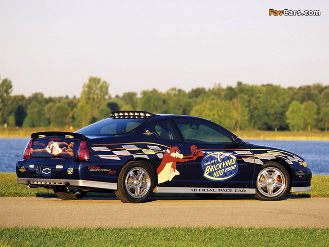 Chevrolet Monte Carlo Brickyard 400 Pace Car 2002 wallpapers (640 x 480)