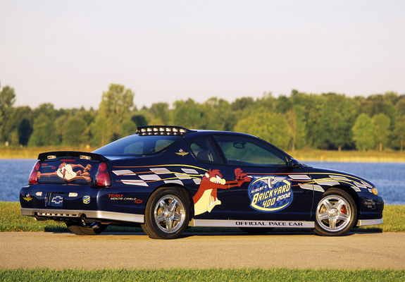 Chevrolet Monte Carlo Brickyard 400 Pace Car 2002 wallpapers