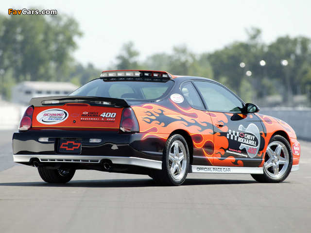 Chevrolet Monte Carlo Rock&Roll 400 Pace Car 2003 wallpapers (640 x 480)