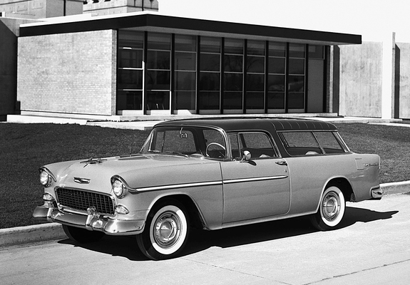 Chevrolet Bel Air Nomad (2429-1064DF) 1955 wallpapers