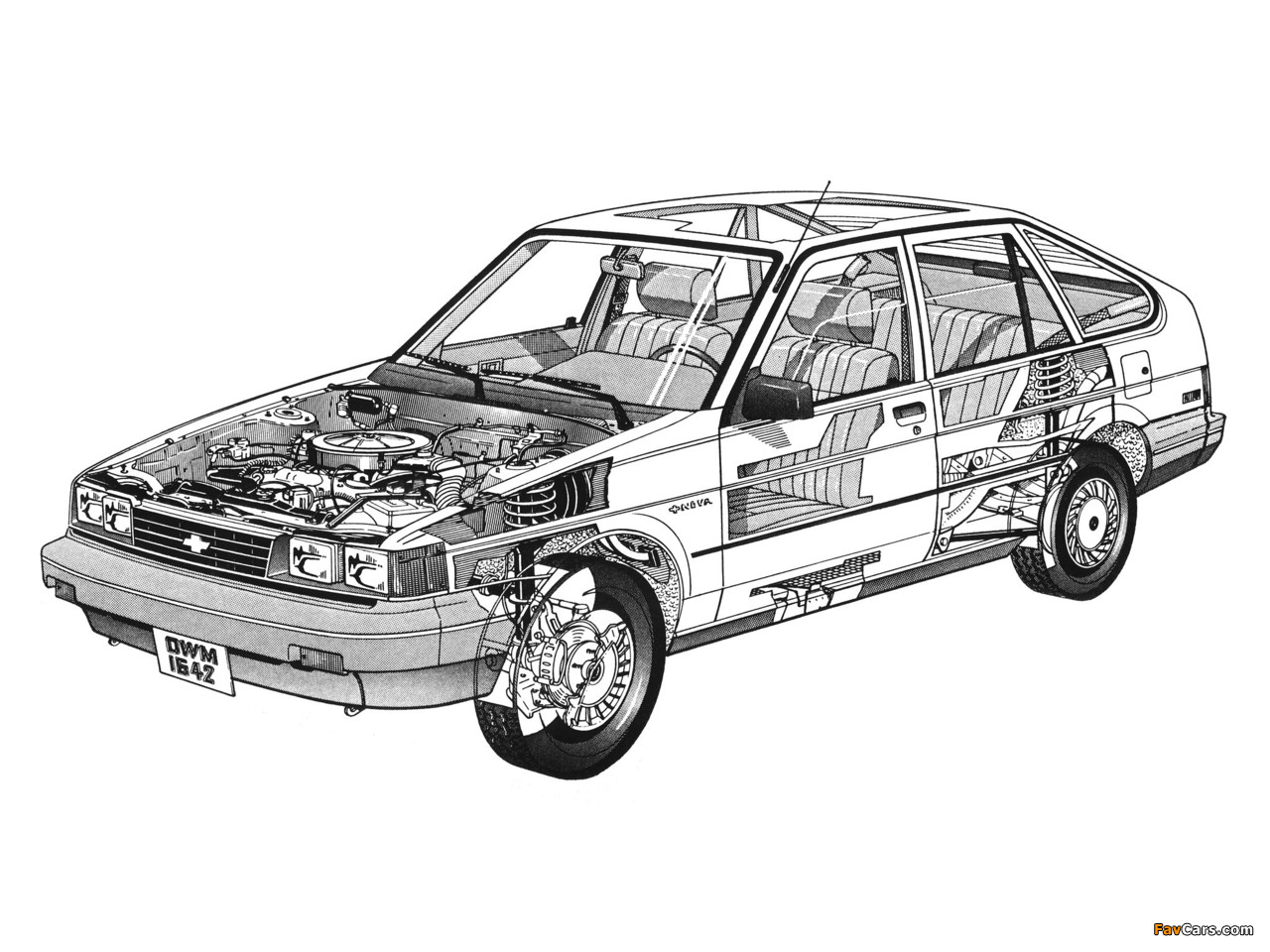 Chevrolet Nova Hatchback 1985–88 images (1280 x 960)