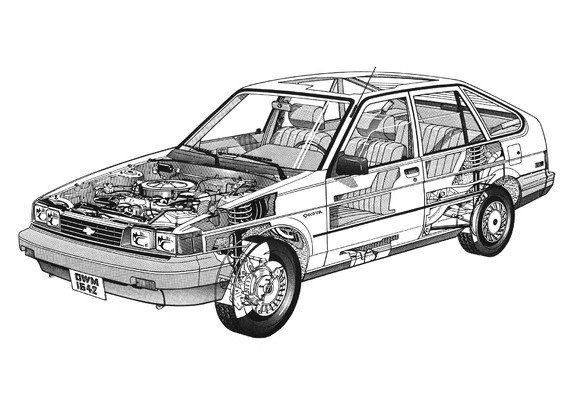 Chevrolet Nova Hatchback 1985–88 images