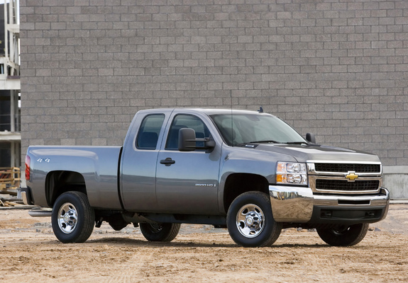 Images of Chevrolet Silverado 2500 HD Extended Cab 2007–10