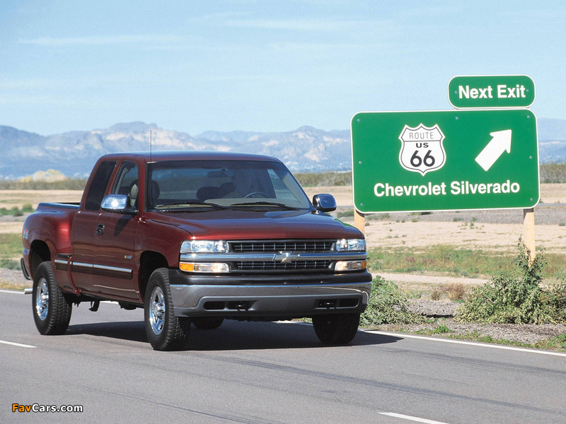 Photos of Chevrolet Silverado Flareside 1999–2002 (800 x 600)