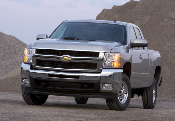 Pictures of Chevrolet Silverado 2500 HD Z71 Extended Cab 2006–10