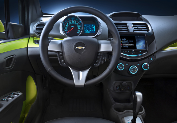 Images of Chevrolet Spark US-spec (M300) 2012