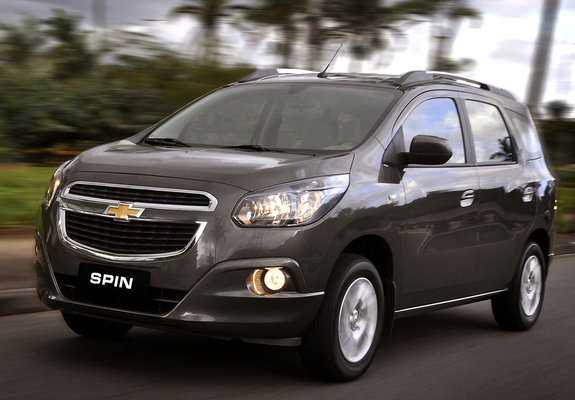Pictures of Chevrolet Spin 2012