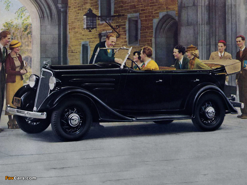 Chevrolet Standard Phaeton (EC) 1935 wallpapers (800 x 600)