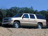 Chevrolet Suburban 1500 (GMT800) 2001–02 pictures