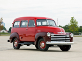 Chevrolet Suburban Carryall 1947–54 wallpapers