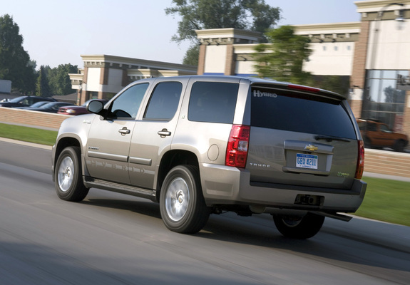 Images of Chevrolet Tahoe Hybrid (GMT900) 2008
