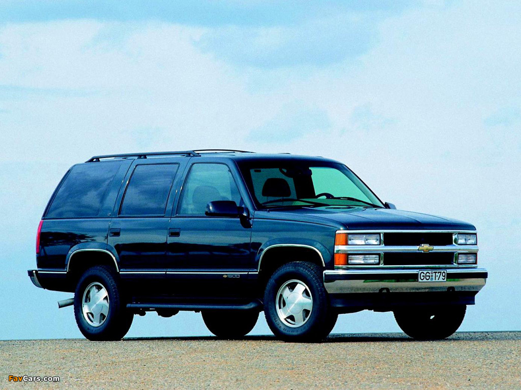 Chevrolet Tahoe (GMT410) 1995–99 wallpapers (1024 x 768)
