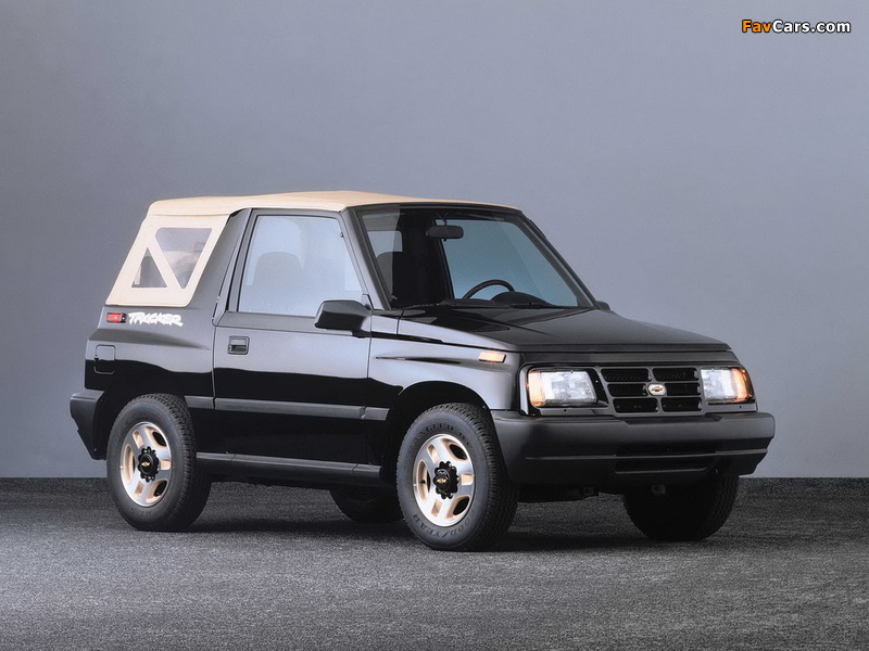 Chevrolet Tracker Convertible 1989–98 photos (800x600)
