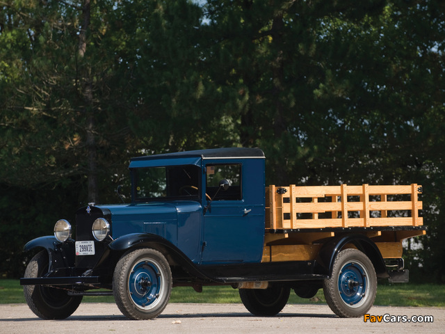 Chevrolet Universal 1-ton Stake Truck (AD) 1930 pictures (640 x 480)