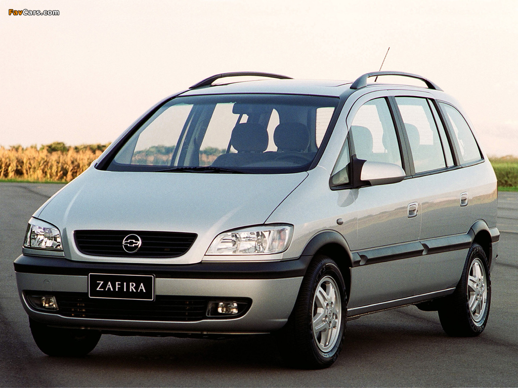 Chevrolet Zafira (A) 2001–02 images (1024 x 768)