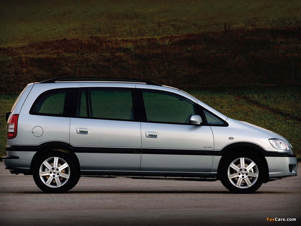 Chevrolet Zafira (A) 2004–12 photos (1024 x 768)