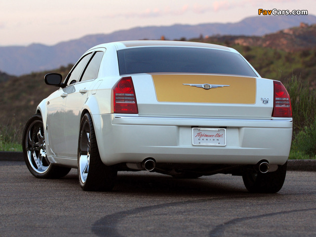 Chrysler 300C Hurst Edition by Performance West Group 2005–11 wallpapers (640 x 480)