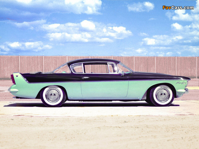 Chrysler Flight Sweep II Concept Car 1955 wallpapers (640 x 480)