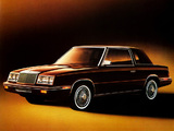 Pictures of Chrysler LeBaron Coupe 1982–85