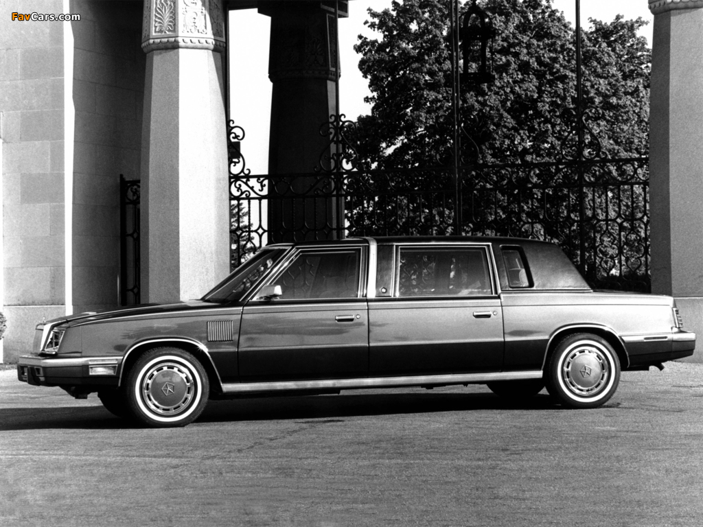 Chrysler Limousine 1983–86 pictures (1024 x 768)