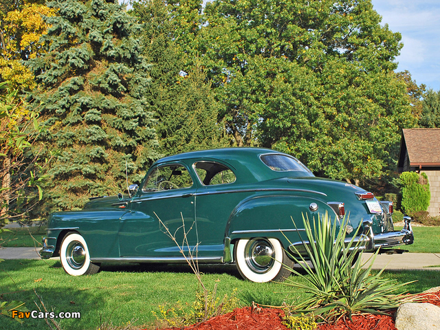 Chrysler New Yorker Club Coupe 1948 images (640 x 480)