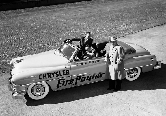 Chrysler New Yorker Convertible Pace Car 1951 photos