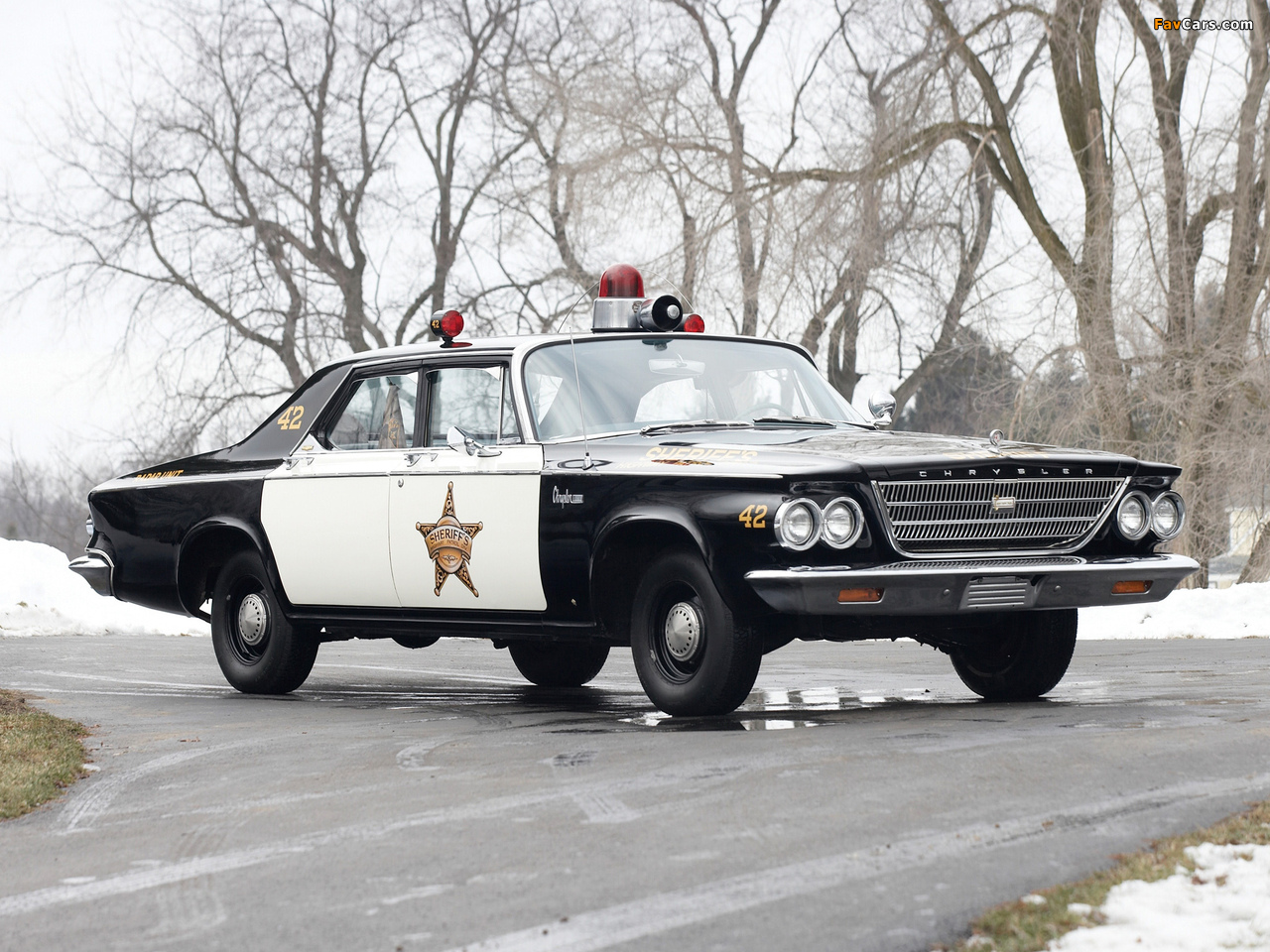 Chrysler Newport Police Cruiser 1963 images (1280 x 960)