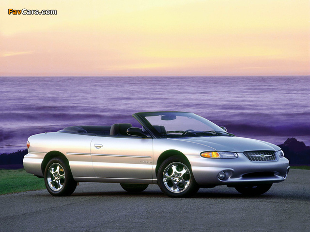 Chrysler Sebring Convertible 1996–2001 wallpapers (640 x 480)