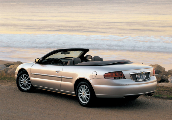 Chrysler Sebring Convertible 2001–04 pictures
