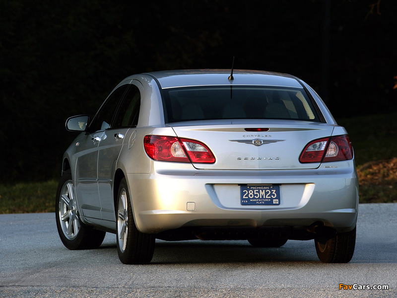 Chrysler Sebring Sedan 2006–10 photos (800 x 600)