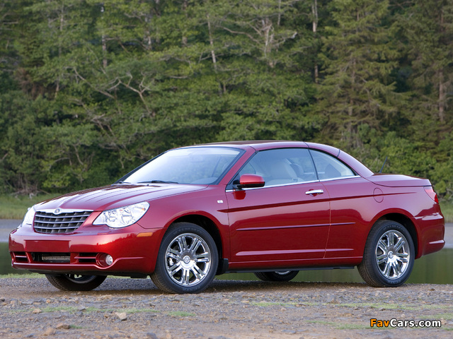 Chrysler Sebring Convertible 2007–11 images (640 x 480)