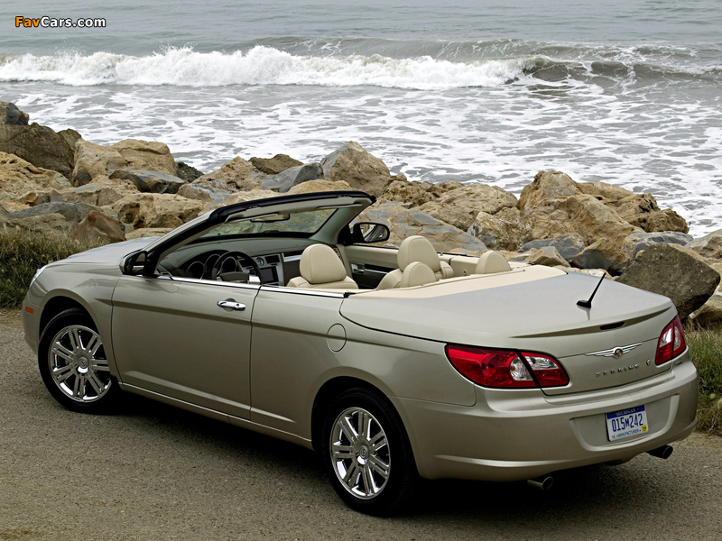Chrysler Sebring Convertible 2007–11 pictures (800 x 600)
