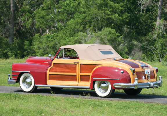 Chrysler Town & Country Convertible 1946 pictures
