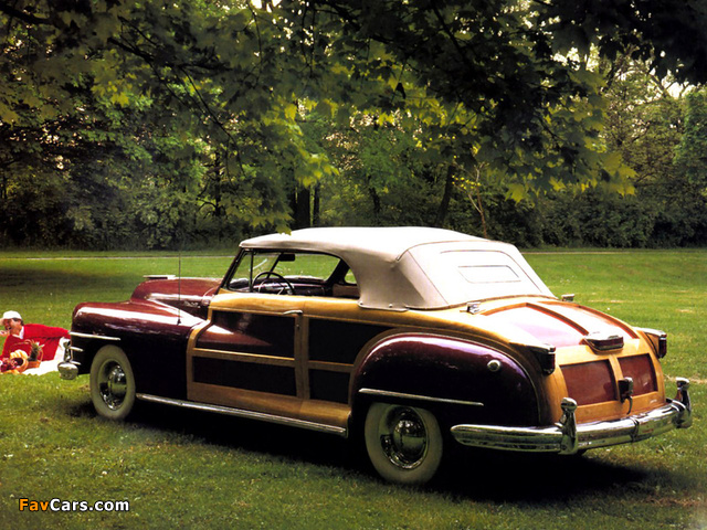 Chrysler Town & Country Convertible 1948 images (640 x 480)