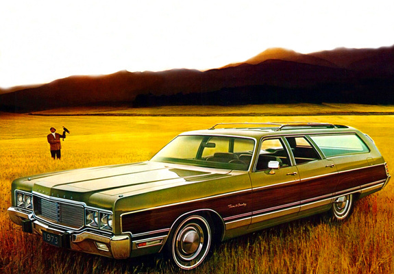 Chrysler Town & Country Station Wagon 1973 wallpapers