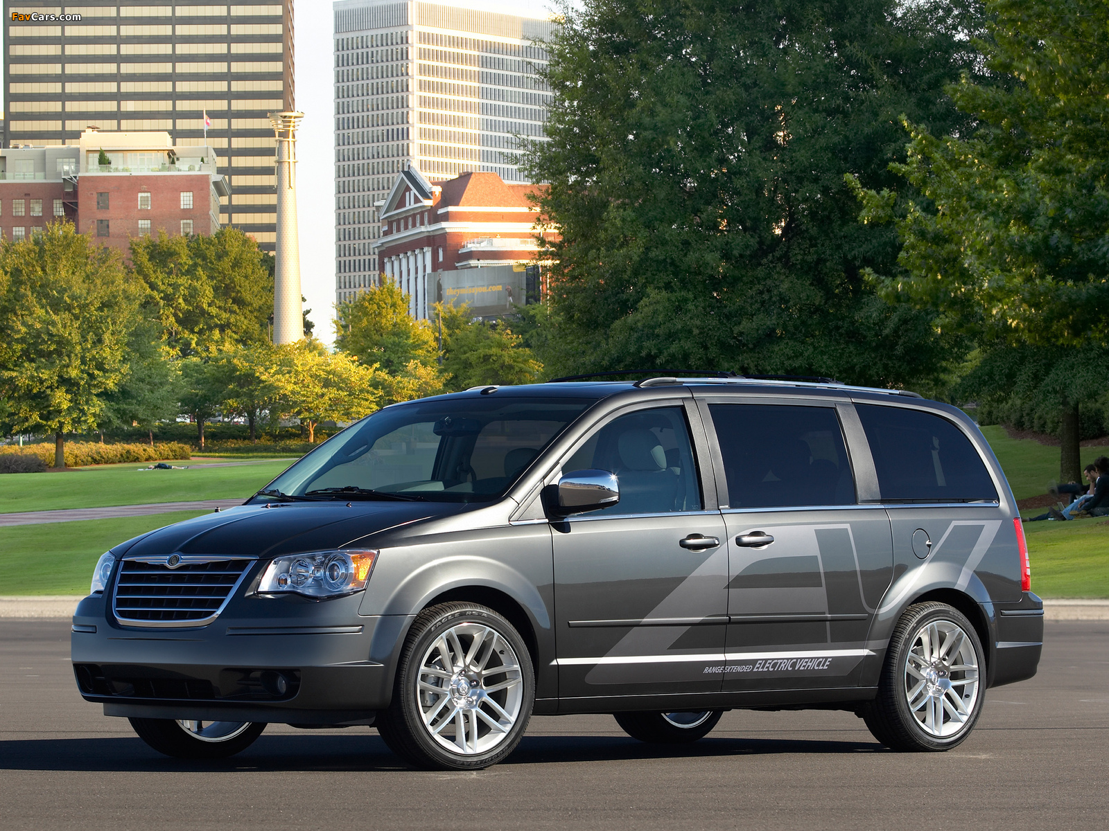 Chrysler Town & Country EV Concept 2009 wallpapers (1600 x 1200)