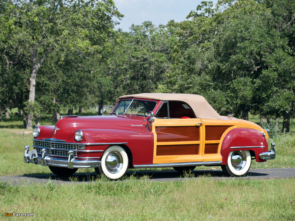 Pictures of Chrysler Town & Country Convertible 1946 (1024 x 768)